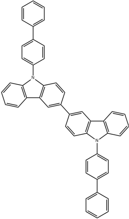 9,9'-二（[1,1-联苯]-4-基）-3,3'联-9H-咔唑,9,9'-Bis([1,1'-biphenyl]-4-yl)-3,3'-bi-9H-carbazole