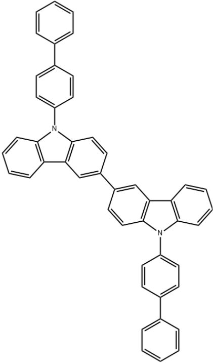 9,9'-二（[1,1-聯(lián)苯]-4-基）-3,3'聯(lián)-9H-咔唑,9,9'-Bis([1,1'-biphenyl]-4-yl)-3,3'-bi-9H-carbazole