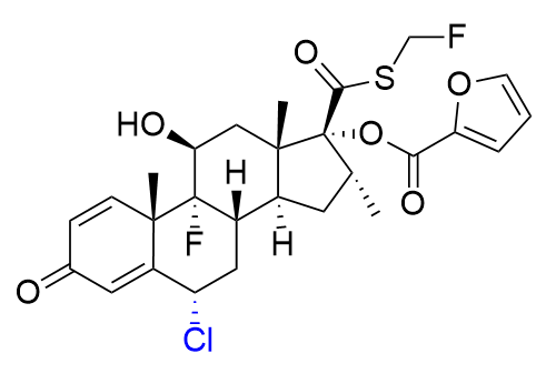 糠酸氟替卡松杂质08,Fluticasone furoate impurity 08