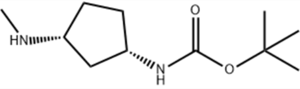 N-[(1S,3R)-3-(甲氨基)環(huán)戊基]氨基甲酸叔丁酯,tert-Butyl N-[(1S,3R)-3-(methylamino)cyclopentyl]carbamate