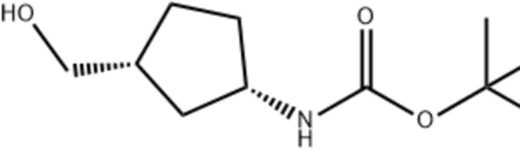 N-[(1S,3R)-3-(羟甲基)环戊基]氨基甲酸叔丁酯,tert-butyl N-[(1S,3R)-3-(hydroxymethyl)cyclopentyl]carbamate