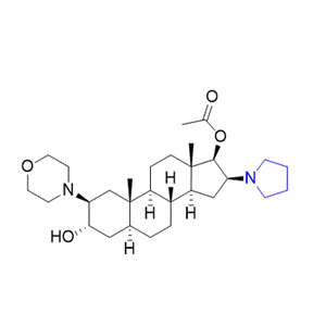 罗库溴铵杂质01,3α-hydroxy-2β-(morpholin-4-yl)-16β-(pyrrolidin-1-yl)- 5α-androstan-17β-yl acetate