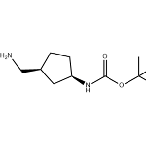 Carbamic acid, [(1R,3S)-3-(aminomethyl)cyclopentyl]-, 1,1-dimethylethyl ester,Carbamic acid, [(1R,3S)-3-(aminomethyl)cyclopentyl]-, 1,1-dimethylethyl ester