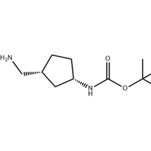 ((1S,3R)-3-(氨基甲基)环戊基)氨基甲酸叔丁酯,tert-Butyl((1S,3R)-3-(aminomethyl)cyclopentyl)carbamate