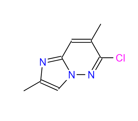 6-chloro-2,7-dimethyl-Imidazo[1,2-b]pyridazine