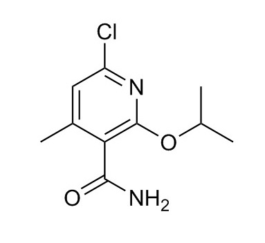 6-氯-2-異丙氧基-4-甲基煙酰胺,6-chloro-2-isopropoxy-4-methylnicotinamide