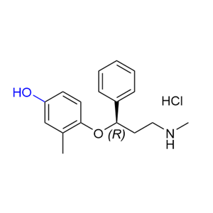 托莫西汀杂质12,(R)-3-methyl-4-(3-(methylamino)-1-phenylpropoxy)phenol hydrochloride