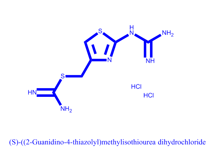 (S)-((2-胍基-4-噻唑基)甲基)异硫脲二盐酸盐,(S)-((2-Guanidino-4-thiazolyl)methylisothiourea dihydrochloride