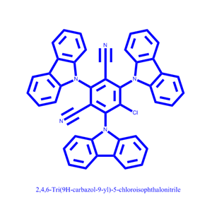 2,4,6-三(9H-咔唑-9-基)-5-氯间苯二甲腈