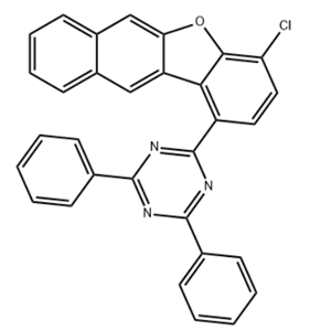 1,3,5-Triazine, 2-(4-chlorobenzo[b]naphtho[2,3-d]furan-1-yl)-4,6-diphenyl-