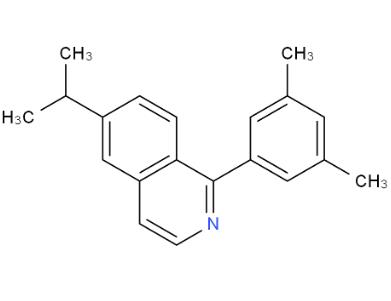 1-(3,5-二甲基）-6-异丙基异喹啉,1-(3,5-dimethylphenyl)-6-isopropylisoquinoline)