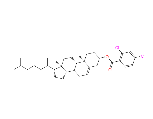 胆甾烯基 2,4-二氯苯甲酸酯,Cholesterol2,4-Dichlorobenzoat