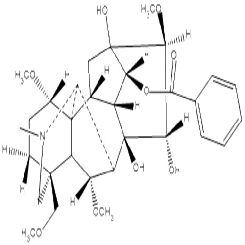 苯甲酰次乌头原碱,Benzoylhypacoitine