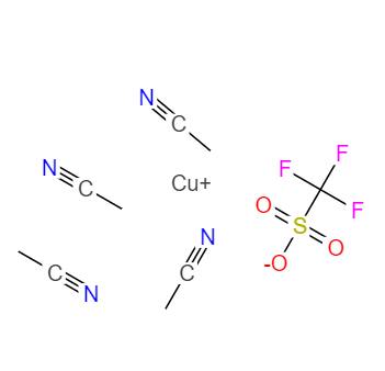 四乙腈三氟甲磺酸铜(I),Tetrakis(acetonitrile)coppertrifluoromethanesulfonate