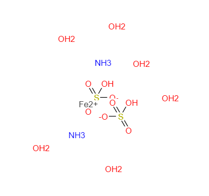硫酸亚铁铵六水合物,Ferrous ammonium sulfate hexahydrate