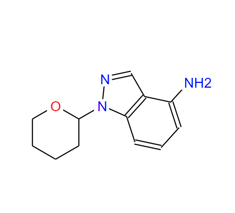 4-氨基-1-(四氫吡喃)-1H-吲唑,4-Amino-1-(tetrahydropyranyl)-1H-indazole