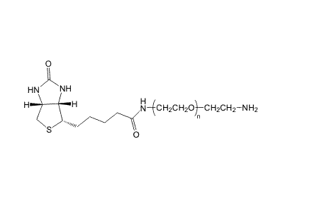 α-生物素-ω-氨基聚乙二醇,Biotin-PEG-NH2
