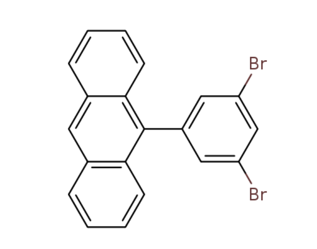 1-(anthracen-9-yl)-3,5-dibromobenzene,1-(anthracen-9-yl)-3,5-dibromobenzene