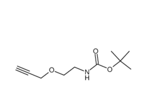 Carbamic acid, [2-(2-propynyloxy)ethyl]-, 1,1-dimethylethyl ester (9CI),Carbamic acid, [2-(2-propynyloxy)ethyl]-, 1,1-dimethylethyl ester (9CI)