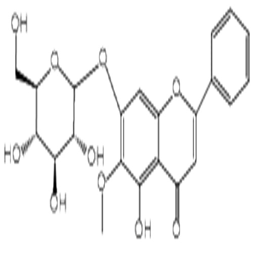 千层纸素A-7-0-β-D-葡萄糖醛酸苷,Oroxyloside