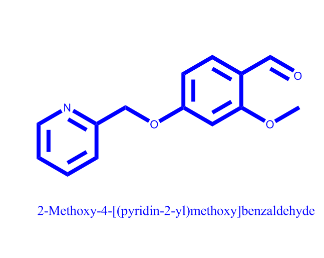 2-甲氧基-4-(吡啶-2-基甲氧基)苯甲醛,2-Methoxy-4-[(pyridin-2-yl)methoxy]benzaldehyde