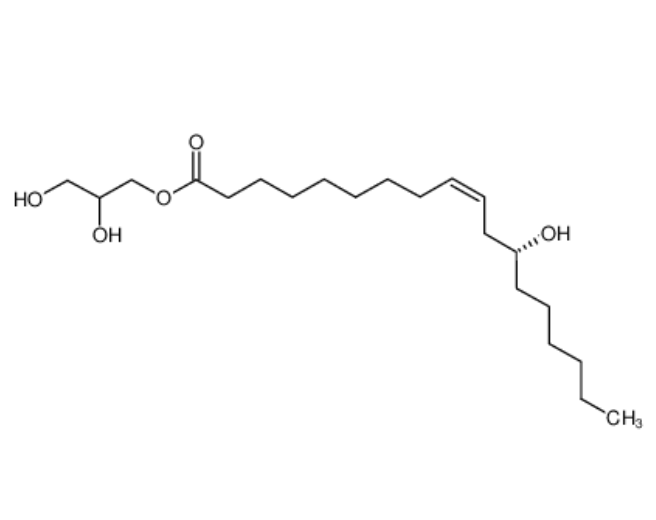 (R)-12-hydroxyoleic acid, monoester with glycerol