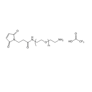 Mal-NH-PEG-NH2.TFA 马来酰亚胺-聚乙二醇-三氟乙酸铵盐