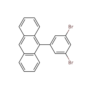 1-(anthracen-9-yl)-3,5-dibromobenzene,1-(anthracen-9-yl)-3,5-dibromobenzene