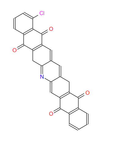还原蓝14,Chloro-6,15-dihydroanthrazine-5,9,14,18-tetrone