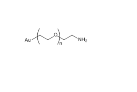 金纳米-聚乙二醇-氨基,Au-PEG-NH2(Au:15nm)