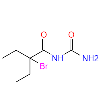 乙溴酰脲,(2-BROMO-2-ETHYLBUTYRYL)UREA