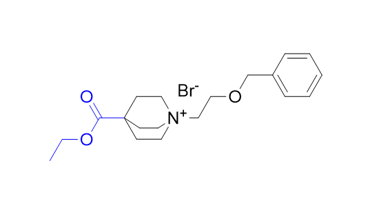 蕪地溴銨雜質(zhì)01,1-(2-(benzyloxy)ethyl)-4-(ethoxycarbonyl)quinuclidin-1-ium bromide