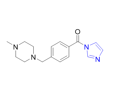 伊馬替尼雜質(zhì)02,(1H-imidazol-1-yl)(4-((4-methylpiperazin-1-yl)methyl)phenyl)methanone