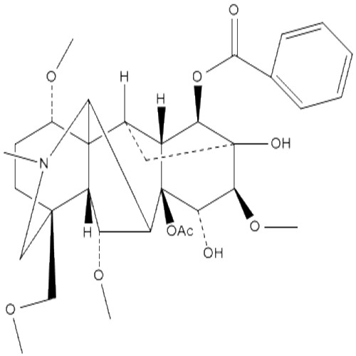 新乌头碱,Mesaconitine