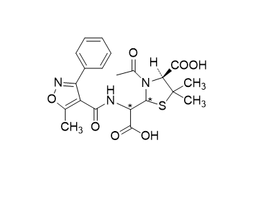 苯唑西林开环乙酰,Oxacillin Open-Ring Ethyl Esterification