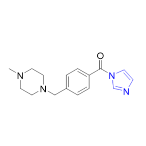 伊马替尼杂质02,(1H-imidazol-1-yl)(4-((4-methylpiperazin-1-yl)methyl)phenyl)methanone