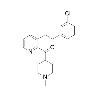 氯雷他定甲酮,(1-Methyl-4-piperidinyl) {3[2-(3-chlorophenyl) ethyl ]2-pyridinyl} methanone