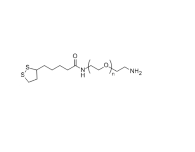 α-硫辛酸基-ω-氨基聚乙二醇,LA-PEG-NH2