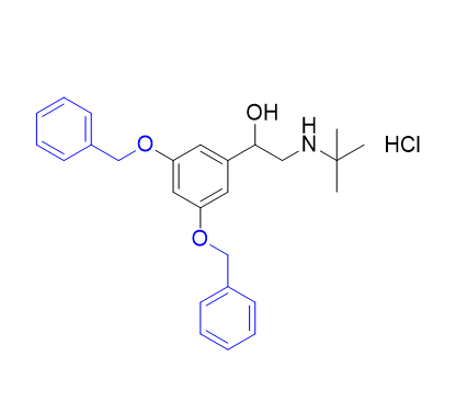 特布他林杂质20,1-(3,5-bis(benzyloxy)phenyl)-2-(tert-butylamino)ethan-1-ol hydrochloride