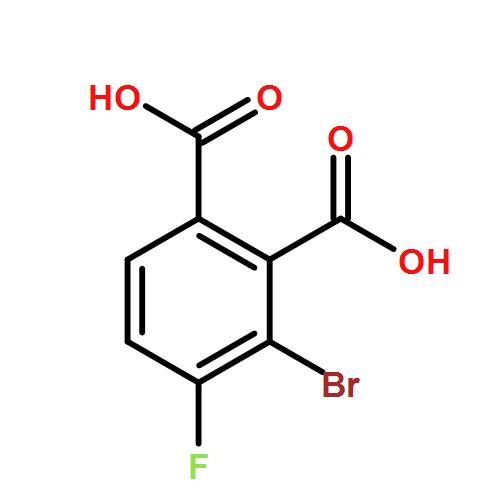 3-bromo-4-fluorophthalic acid