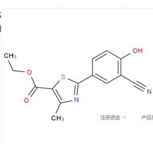 2-(3-氰基-4-羟基苯基)-4-甲基-1,3-噻唑-5-羧酸乙酯,Ethyl 2-(3-cyano-4-hydroxyphenyl)-4-methyl-1,3-thiazole-5-carboxylate