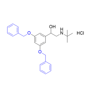 特布他林杂质20,1-(3,5-bis(benzyloxy)phenyl)-2-(tert-butylamino)ethan-1-ol hydrochloride