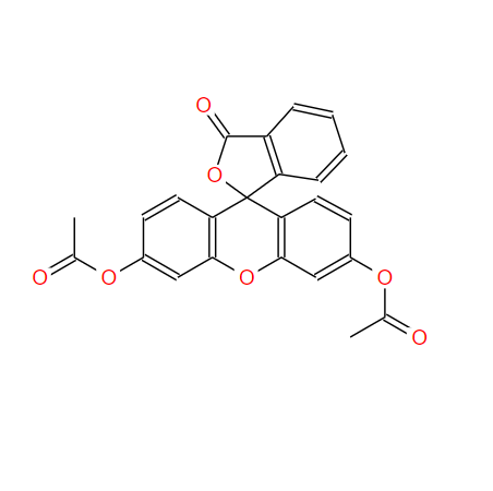 荧光素二乙酸酯,3-oxospiro[isobenzofuran-1(3H),9'-[9H]xanthene]-3',6'-diyl diacetate