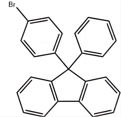 9-(4-溴苯基)-9-苯基芴,9-(4-bromophenyl)-9-phenyl fluorene