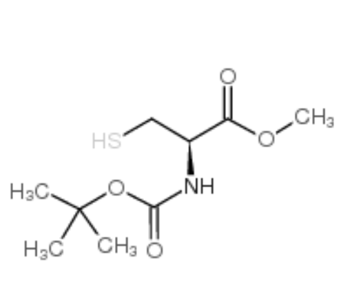 N-(叔丁氧羰基)-L-半胱氨酸甲酯,n-(tert-butoxycarbonyl)-l-cysteine methyl ester