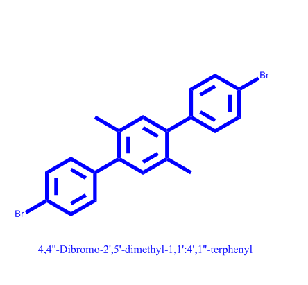 2,5-双(4-溴苯基)-对二甲苯,4,4''-Dibromo-2',5'-dimethyl-1,1':4',1''-terphenyl