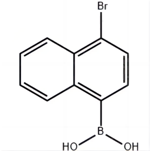 4-溴-1-萘基硼酸,4-Bromonaphthalene-1-boronic acid