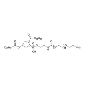 二棕榈酰磷酯酰乙醇胺-聚乙二醇-氨基,DPPE-PEG-NH2
