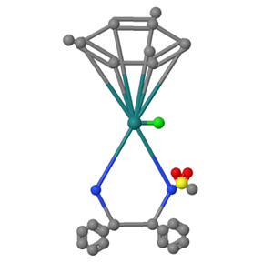 氯(均三甲苯)[(1R,2R)-(-)-2-氨基-1,2-二苯基乙基(甲基磺酰胺基)]钌(II),Chloro(Mesitylene)[(1R,2R)-(-)-2-aMino-1,2-diphenylethyl(MethylsulfonylaMido)]rutheniuM(II) RuCl(Mesitylene)[(R,R)-MsDpen]