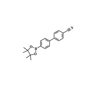 4′-硼酸频哪醇酯[1,1′-联苯]-4-甲腈；406482-72-2